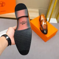 $88.00 USD Hermes Leather Shoes For Men #1434144