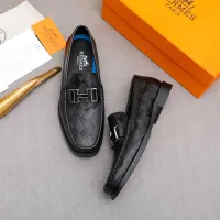 $92.00 USD Hermes Leather Shoes For Men #1434146