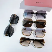 $60.00 USD MIU MIU AAA Quality Sunglasses #1434206