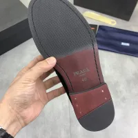 $102.00 USD Prada Leather Shoes For Men #1434249
