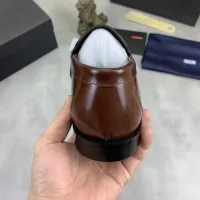 $102.00 USD Prada Leather Shoes For Men #1434250