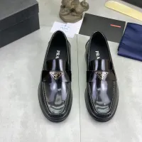 $102.00 USD Prada Leather Shoes For Men #1434251