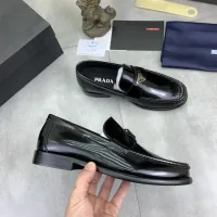 $102.00 USD Prada Leather Shoes For Men #1434251
