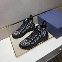$92.00 USD Christian Dior High Top Shoes For Men #1434361