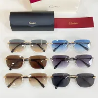 $60.00 USD Cartier AAA Quality Sunglassess #1434433
