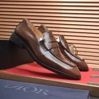$115.00 USD Christian Dior Leather Shoes For Men #1434538