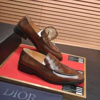 $115.00 USD Christian Dior Leather Shoes For Men #1434538