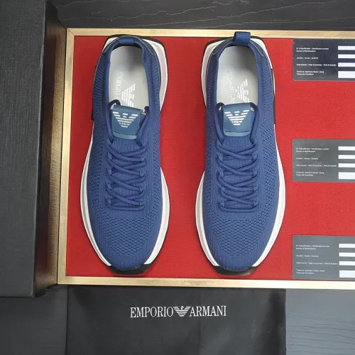 Replica Armani Casual Shoes For Men #1434624 $80.00 USD for Wholesale