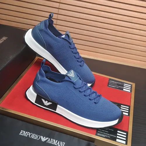 Replica Armani Casual Shoes For Men #1434624 $80.00 USD for Wholesale