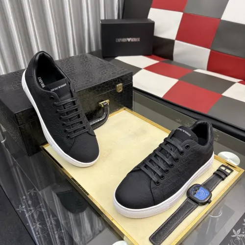 Replica Armani Casual Shoes For Men #1434639 $80.00 USD for Wholesale