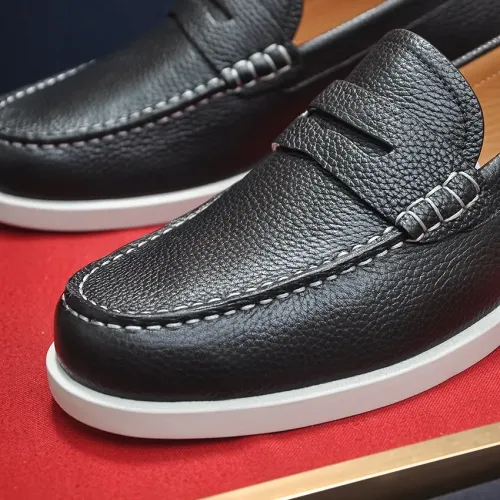 Replica Christian Dior Leather Shoes For Men #1434695 $102.00 USD for Wholesale
