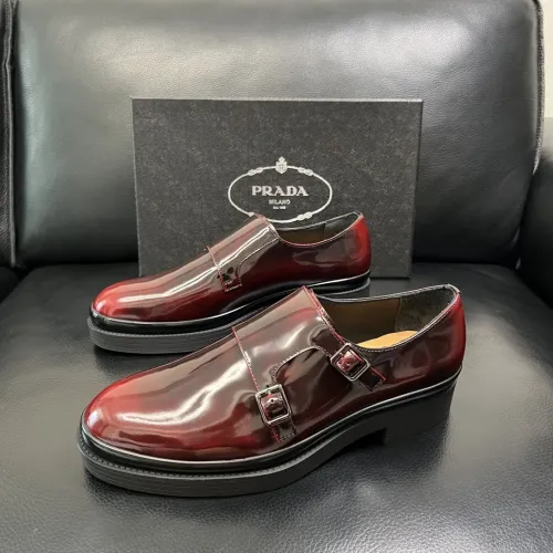 Prada Leather Shoes For Men #1434752