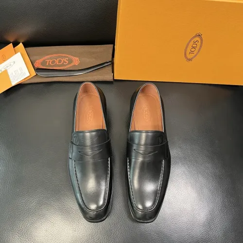 Replica TOD'S Oxfords Shoes For Men #1434759 $155.00 USD for Wholesale