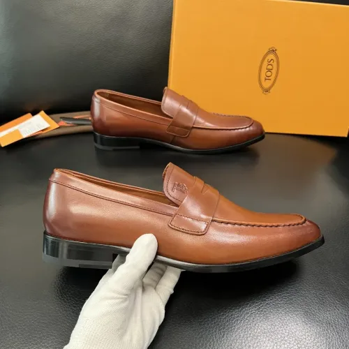 Replica TOD'S Oxfords Shoes For Men #1434760 $155.00 USD for Wholesale