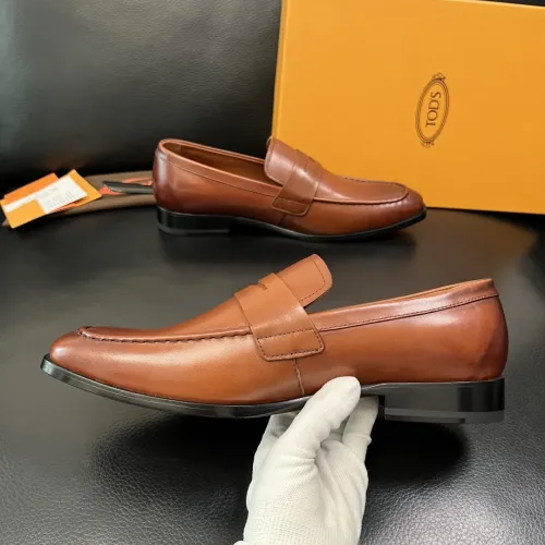 Replica TOD'S Oxfords Shoes For Men #1434760 $155.00 USD for Wholesale