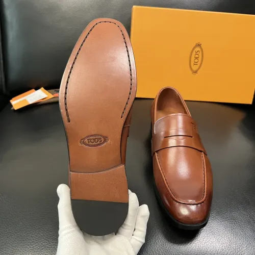 Replica TOD'S Oxfords Shoes For Men #1434760 $155.00 USD for Wholesale