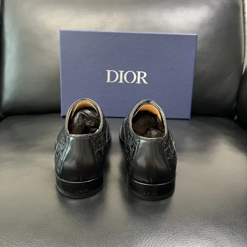 Replica Christian Dior Leather Shoes For Men #1434762 $165.00 USD for Wholesale