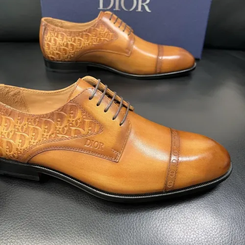 Replica Christian Dior Leather Shoes For Men #1434765 $165.00 USD for Wholesale