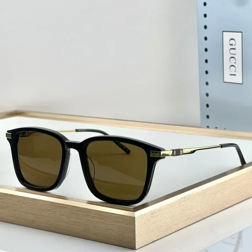 Gucci AAA Quality Sunglasses #1434780 $60.00 USD, Wholesale Replica Gucci AAA Quality Sunglasses