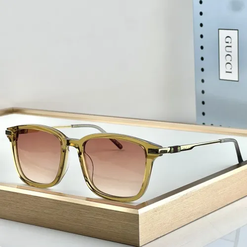 Gucci AAA Quality Sunglasses #1434782 $60.00 USD, Wholesale Replica Gucci AAA Quality Sunglasses