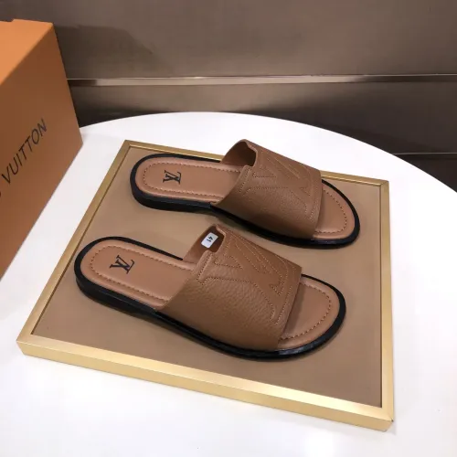 Louis Vuitton Slippers For Men #1434836 $52.00 USD, Wholesale Replica Louis Vuitton Slippers