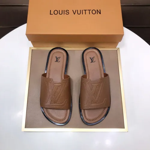 Replica Louis Vuitton Slippers For Men #1434836 $52.00 USD for Wholesale