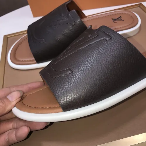 Replica Louis Vuitton Slippers For Men #1434837 $52.00 USD for Wholesale