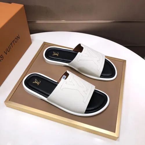 Louis Vuitton Slippers For Men #1434838 $52.00 USD, Wholesale Replica Louis Vuitton Slippers