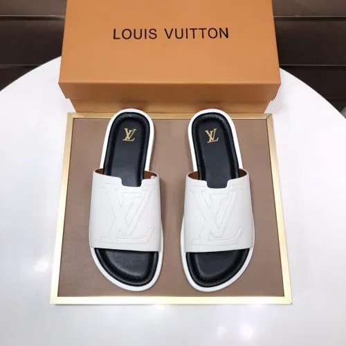 Replica Louis Vuitton Slippers For Men #1434838 $52.00 USD for Wholesale