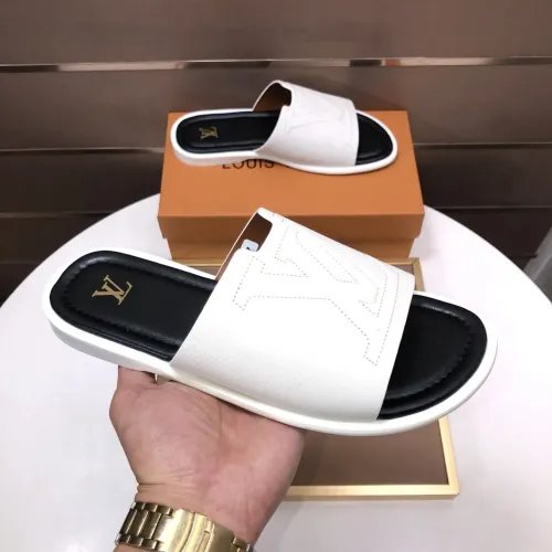 Replica Louis Vuitton Slippers For Men #1434838 $52.00 USD for Wholesale