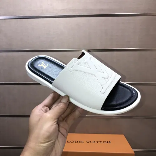 Replica Louis Vuitton Slippers For Men #1434838 $52.00 USD for Wholesale