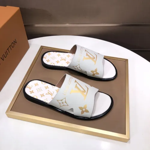 Louis Vuitton Slippers For Men #1434845 $52.00 USD, Wholesale Replica Louis Vuitton Slippers