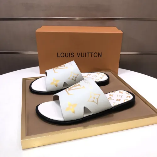 Replica Louis Vuitton Slippers For Men #1434845 $52.00 USD for Wholesale