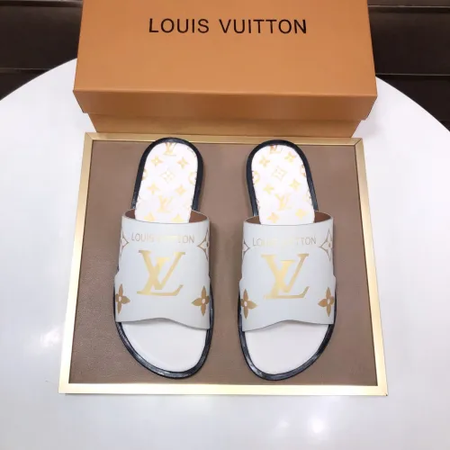 Replica Louis Vuitton Slippers For Men #1434845 $52.00 USD for Wholesale