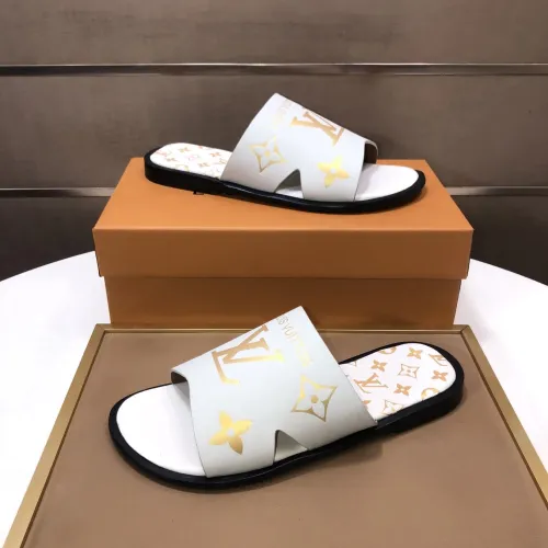 Replica Louis Vuitton Slippers For Men #1434845 $52.00 USD for Wholesale