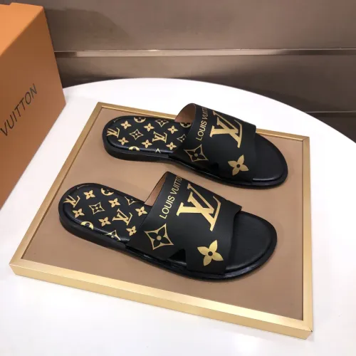 Louis Vuitton Slippers For Men #1434847 $52.00 USD, Wholesale Replica Louis Vuitton Slippers