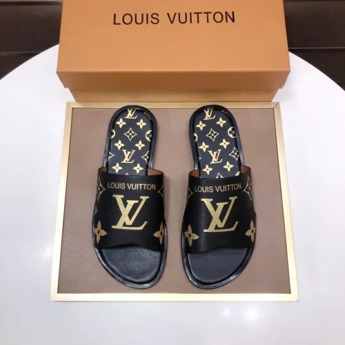 Replica Louis Vuitton Slippers For Men #1434847 $52.00 USD for Wholesale