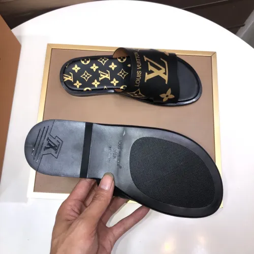 Replica Louis Vuitton Slippers For Men #1434847 $52.00 USD for Wholesale