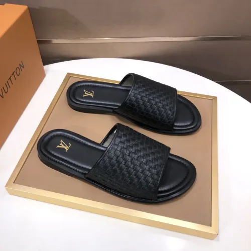 Louis Vuitton Slippers For Men #1434848 $52.00 USD, Wholesale Replica Louis Vuitton Slippers