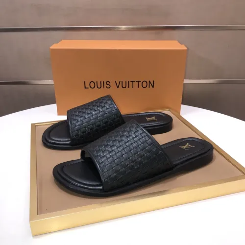 Replica Louis Vuitton Slippers For Men #1434848 $52.00 USD for Wholesale