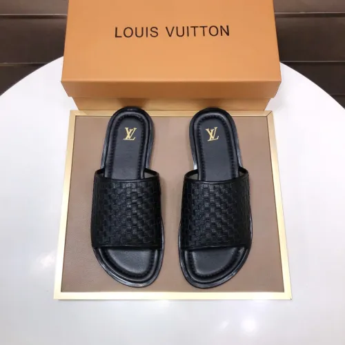 Replica Louis Vuitton Slippers For Men #1434848 $52.00 USD for Wholesale