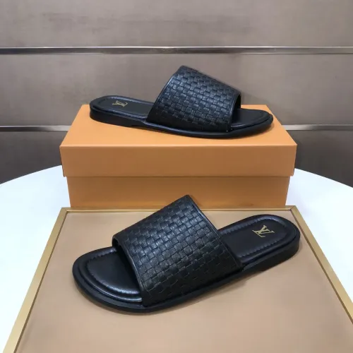 Replica Louis Vuitton Slippers For Men #1434848 $52.00 USD for Wholesale
