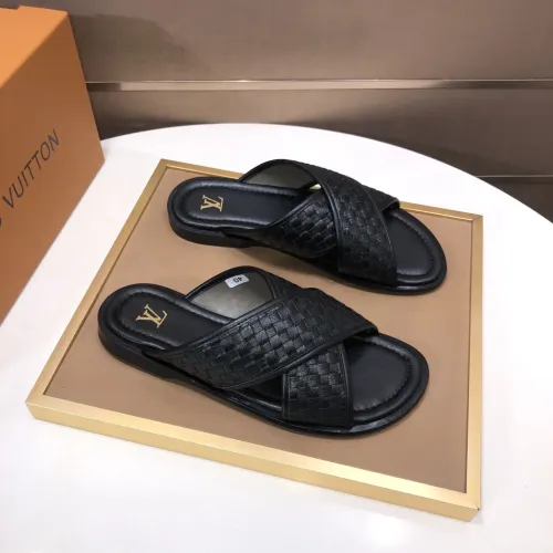 Louis Vuitton Slippers For Men #1434849 $52.00 USD, Wholesale Replica Louis Vuitton Slippers