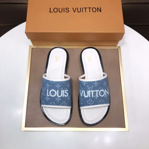 Replica Louis Vuitton Slippers For Men #1434850 $52.00 USD for Wholesale