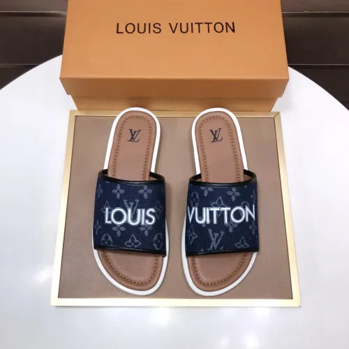 Replica Louis Vuitton Slippers For Men #1434851 $52.00 USD for Wholesale