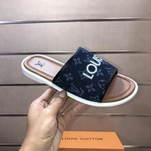 Replica Louis Vuitton Slippers For Men #1434851 $52.00 USD for Wholesale