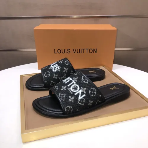 Replica Louis Vuitton Slippers For Men #1434852 $52.00 USD for Wholesale