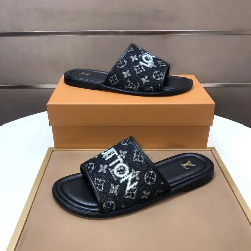 Replica Louis Vuitton Slippers For Men #1434852 $52.00 USD for Wholesale