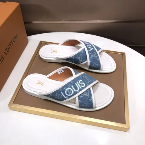 Louis Vuitton Slippers For Men #1434853 $52.00 USD, Wholesale Replica Louis Vuitton Slippers