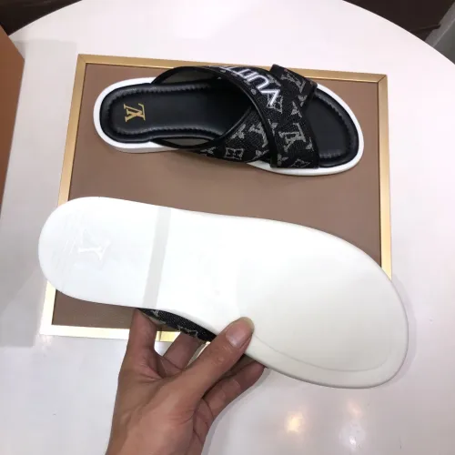 Replica Louis Vuitton Slippers For Men #1434855 $52.00 USD for Wholesale